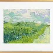 Grüne Weizenfelder, Auvers - 1890