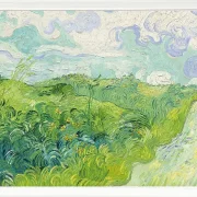 Grüne Weizenfelder, Auvers - 1890
