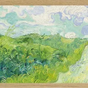 Grüne Weizenfelder, Auvers - 1890