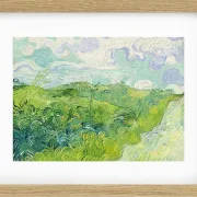 Grüne Weizenfelder, Auvers - 1890