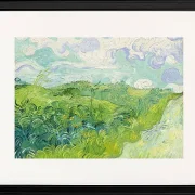 Grüne Weizenfelder, Auvers - 1890