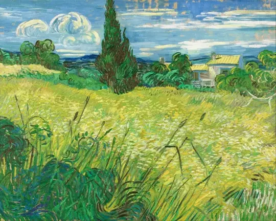 Grønt felt - 1889