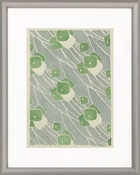 Grünes Geometrisches - 1915