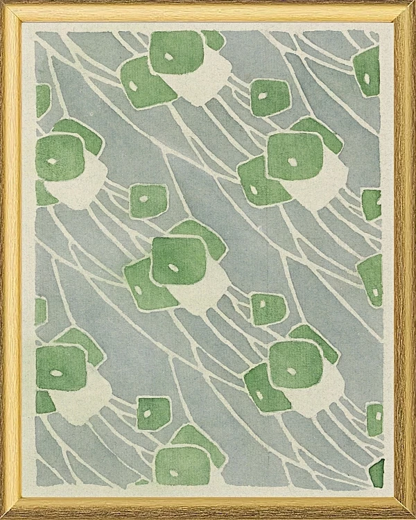 Grøn Geometrisk - 1915
