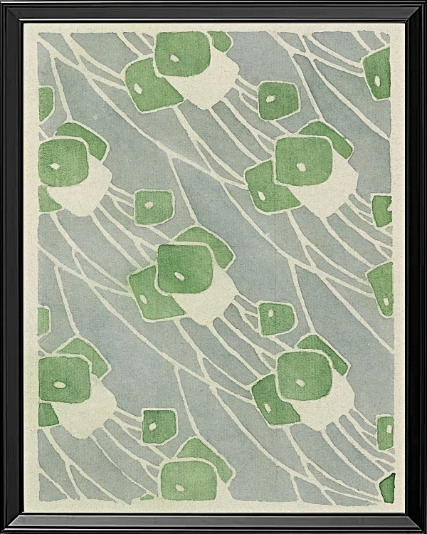 Grøn Geometrisk - 1915