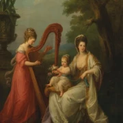 Gruppenporträt von Lady Elizabeth Smith-Stanley – 1778