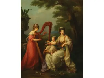 Gruppenporträt von Lady Elizabeth Smith-Stanley 1778