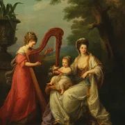 Gruppenporträt von Lady Elizabeth Smith-Stanley 1778