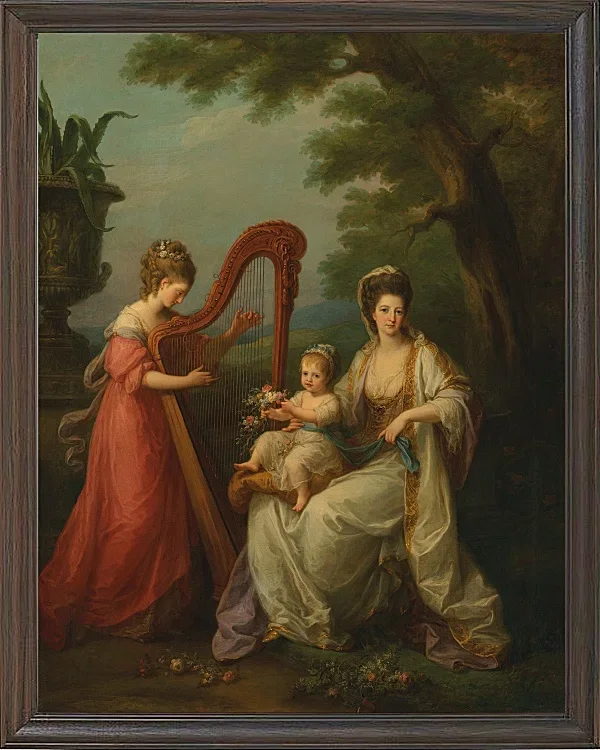 Gruppenporträt von Lady Elizabeth Smith-Stanley 1778