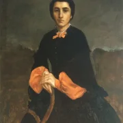 Gustave Courbet | Juliette Courbet – 1860 | Indrammet kunsttryk | Realisme