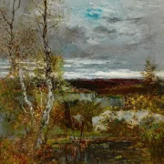 Gustave Courbet | Hjort ved vandhullet – 1860 | Indrammet kunsttryk | Realisme