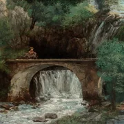 Gustave Courbet | Den store bro – 1864 | Indrammet kunsttryk | Realisme