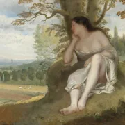 Gustave Courbet | Luren – 1865 | Indrammet kunsttryk | Realisme