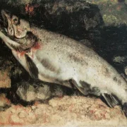 Gustave Courbet | Die Forelle - 1871 | Gerahmter Kunstdruck | Realismus