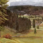 Gustave Courbet | Pussets Farm – 1864 | Gerahmter Kunstdruck | Realismus