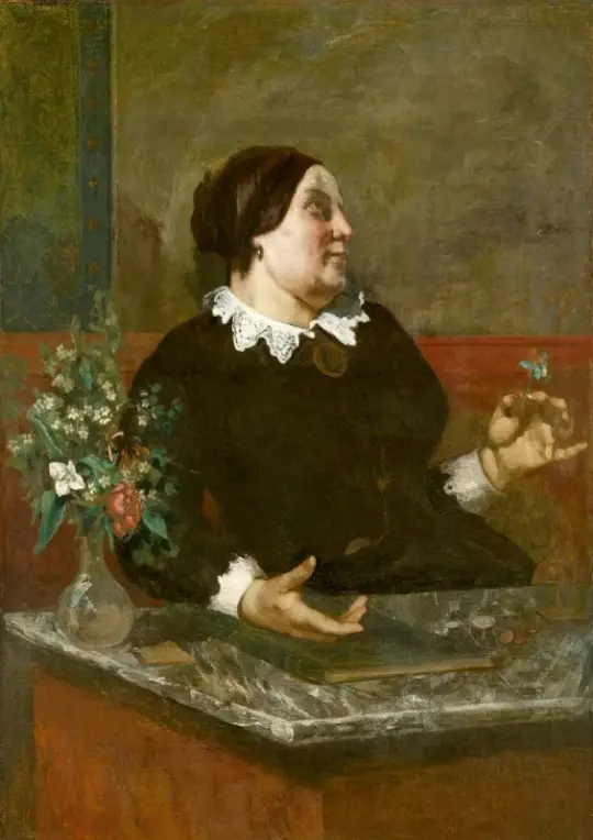 Gustave Courbet | Moder Gregory - 1855 | Indrammet kunsttryk | Realisme