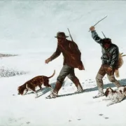 Gustave Courbet | Krybskytterne – 1850 | Indrammet kunsttryk | Realisme
