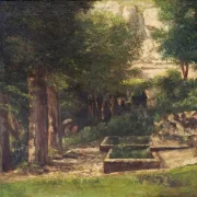 Gustave Courbet | En maler og hans model – 1860 | Indrammet kunsttryk | Realisme