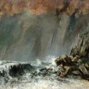 Gustave Courbet | Vandsøjlen – 1870 | Indrammet kunsttryk | Realisme