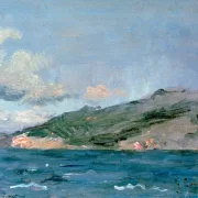 Gustave Courbet | Indsejlingen til Gibraltarstrædet – 1848 | Indrammet kunsttryk | Realisme