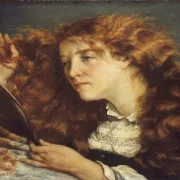 Gustave Courbet | Die schöne Irin – 1865 | Gerahmter Kunstdruck | Realismus