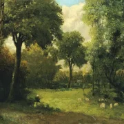Gustave Courbet | Lysningen - 1865 | Indrammet kunsttryk | Realisme