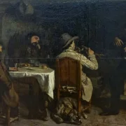 Gustave Courbet | Kleines Gemälde Courbet, Ornans – 1849 | Gerahmter Kunstdruck | Realismus