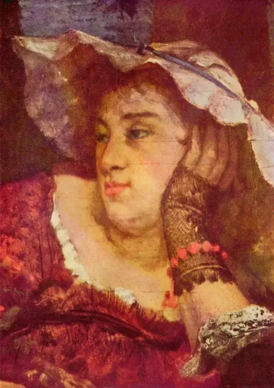 Gustave Courbet | Pige ved Seinen – 1856 | Indrammet kunsttryk | Realisme