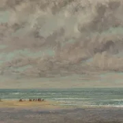 Gustave Courbet | Marine, Les Équilleurs - 1872 | Indrammet kunsttryk | Realisme