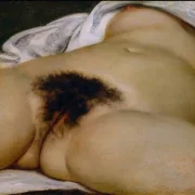 Gustave Courbet | Verdens oprindelse - 1866 | Indrammet kunsttryk | Realisme