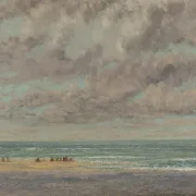 Gustave Courbet – Marine, Les Équilleurs 1872 | Giclée Kunstdruck gerahmt
