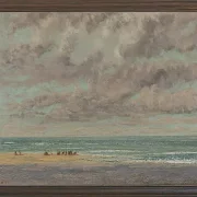 Gustave Courbet – Marine, Les Équilleurs 1872 | Giclée Kunstdruck gerahmt