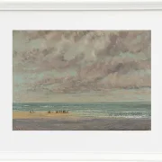Gustave Courbet – Marine, Les Équilleurs 1872 | Giclée Kunstdruck gerahmt