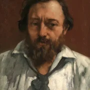 Gustave Courbet | Portræt af digteren Pierre Dupont – 1868 | Indrammet kunsttryk | Realisme
