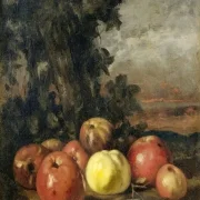 Gustave Courbet | Stilleben med æbler - 1871 | Indrammet kunsttryk | Realisme