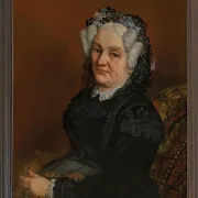 Gustave Courbet – Porträt von Madame Sophie Loiseau 1869 | Giclée Kunstdruck gerahmt