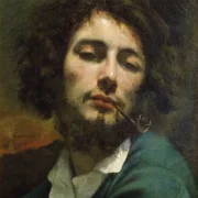 Gustave Courbet | Selvportræt - 1846 | Indrammet kunsttryk | Realisme