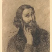 Gustave Courbet | Selbstporträt – 1866 | Gerahmter Kunstdruck | Realismus
