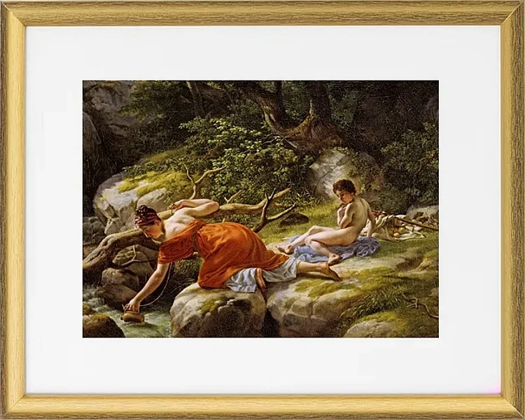 Hagar und Ismael in der Wüste – 1812