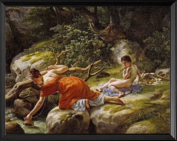 Hagar und Ismael in der Wüste – 1812