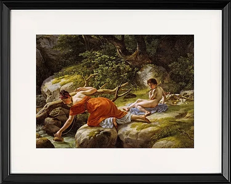Hagar und Ismael in der Wüste – 1812
