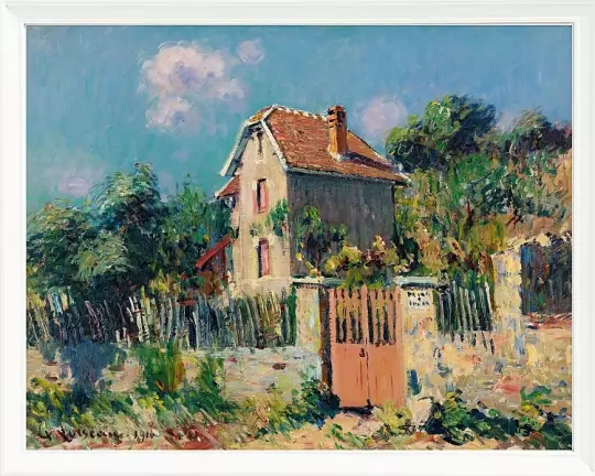 Haus in la Grille Rose, Umgebung von Pontoise – 1910