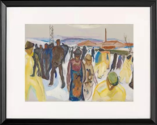 Heimkehrende Arbeiter - 1920