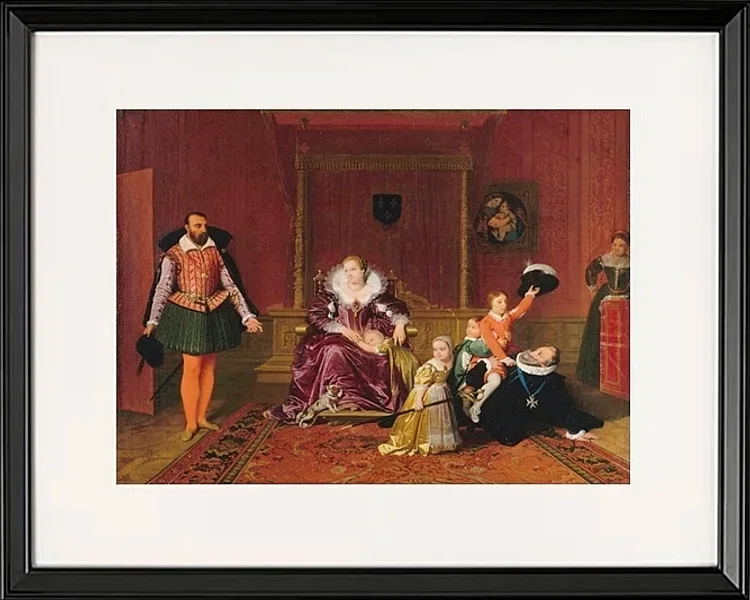 Heinrich IV spielt mit seinen Kindern - 1810