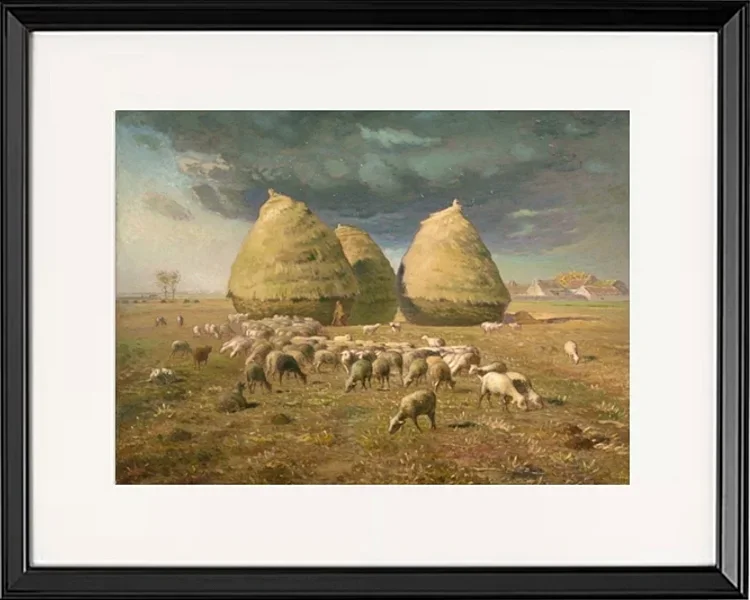 Heuhaufen, Herbst - 1874