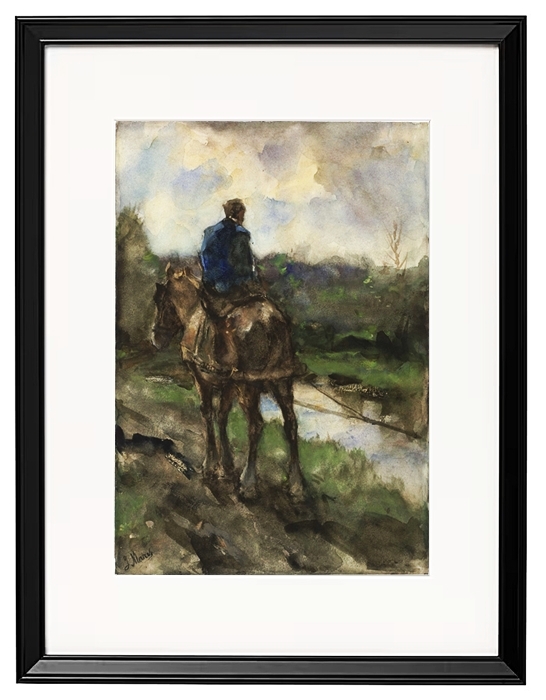 Jäger zu Pferd auf dem Reiterpfad - 1847