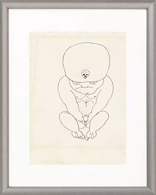 Hockender Zwerg - 1892