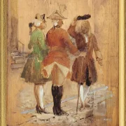 Holberg setzt sich für Jacob von Thyboe und Jean de France ein – 1873