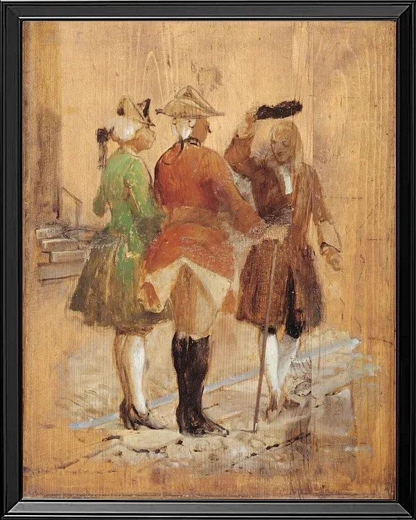 Holberg setzt sich für Jacob von Thyboe und Jean de France ein – 1873