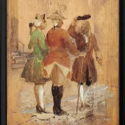 Holberg setzt sich für Jacob von Thyboe und Jean de France ein – 1873